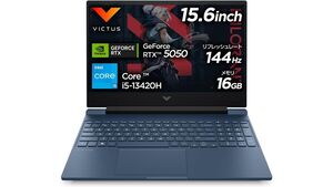 はじめてのゲーミングノートにちょうどいいかも！ 第13世代Core i5＆RTX 5050搭載モデルが18万円台