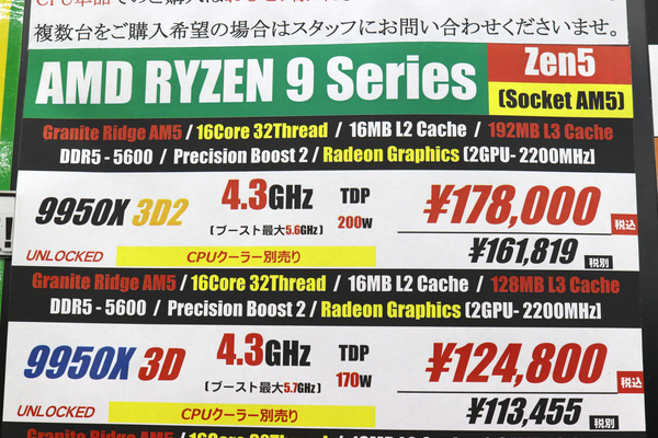 Ryzen 9 9950X3D2 Dual Edition