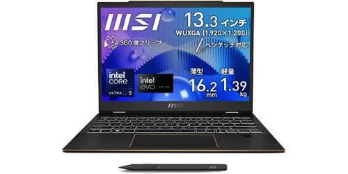 ASCII.jp：ペン対応2in1なのに、Core Ultra＋32GBメモリ＋1TB SSDで