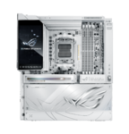 ASUS「ROG CROSSHAIR X870E GLACIAL」登場　AI機能満載の白いハイエンドマザーボード