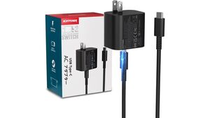 【15％オフ】Switch 2対応の最大60Wの急速充電ができるACアダプター、充電しながらゲームもできて便利かも