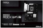 ASRock新型「B650 Rock WiFi 7」発売　Ryzen 9000対応の最新ATXマザーボード