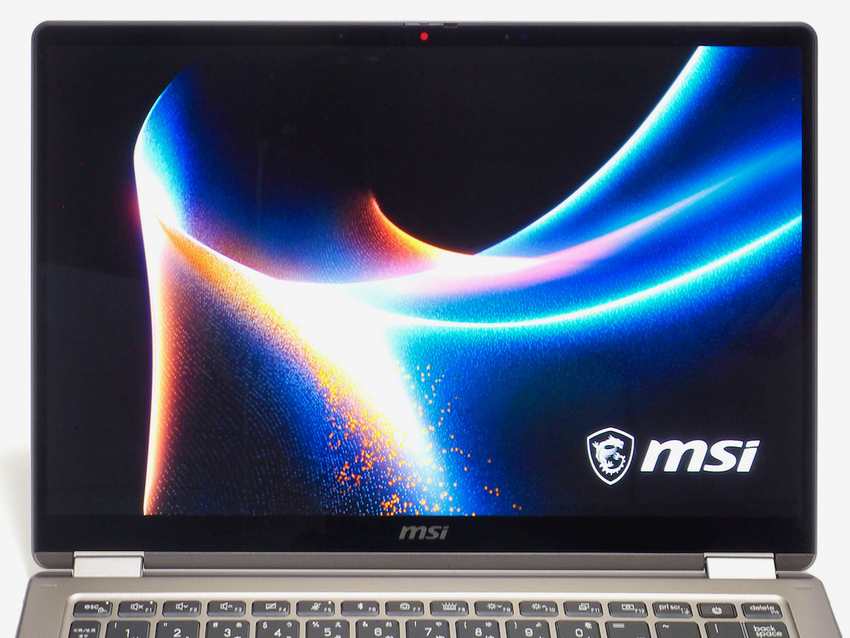 Prestige 14 Flip AI+ D3Mの14型1920x1200ドット有機ELディスプレイパネル