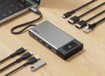 Belkin、デュアルディスプレイ対応「8ポートUSB-Cハブ」発売　ワンタッチで画面遮断も