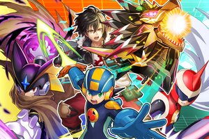 「ロックマン」が「黒猫」にやってくる！『クイズRPG 魔法使いと黒猫のウィズ』×『ロックマンエグゼ』コラボが開始