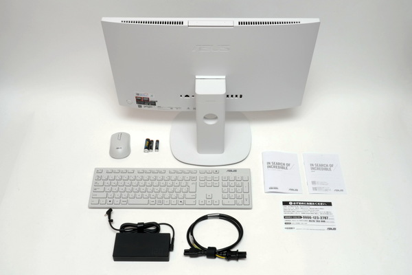 お求めやすい24型オールインワン「ASUS V600 AiO」実機レビュー