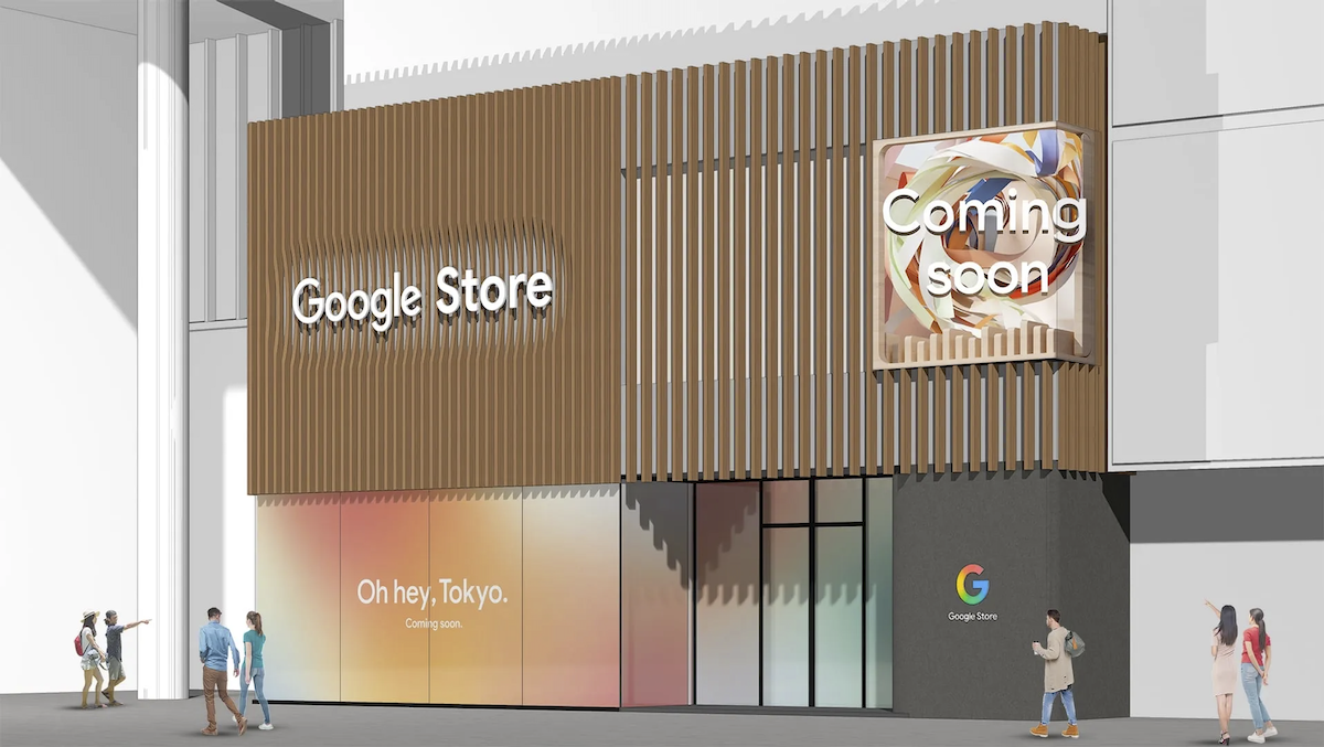 Google Store 表参道の外観イメージ