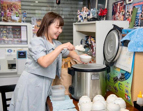 ライスとカッパ漬けが無料
