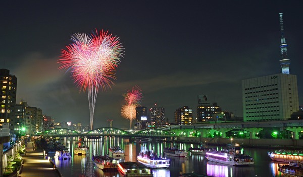 隅田川の夜空を彩る！伝統と技術の饗宴「第49回隅田川花火大会が」7月25日(土)に開催決定！