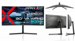 200Hz×1msで3.5万円台　JAPANNEXTの30インチ湾曲ウルトラワイドモニター登場