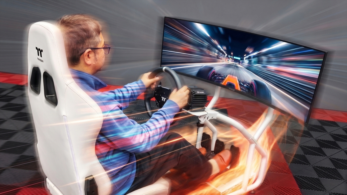 【男のロマン】これでレーシングゲームしてえ! 本格コックピットキットが超カッコいい
