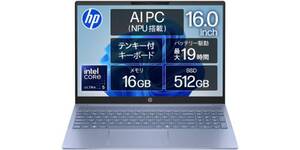 16型タッチ対応で最大19時間駆動。HP「OmniBook 5 16-af」が15万円台