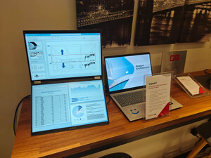 ViewSonicが420Hzゲーミングディスプレーや2画面ポータブルディスプレーなどをCOMPUTEXで公開、スマホとPCの2画面作業が快適に！