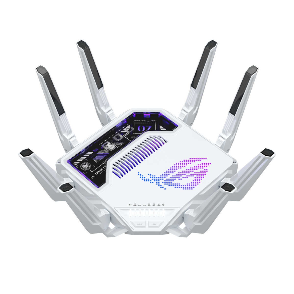 ASUS、AIコア搭載のWi-Fi 7ゲーミングルーター「ROG Rapture GT-BE19000AI」を発売