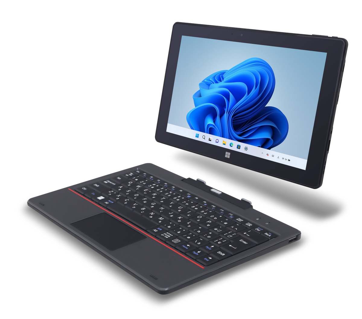 ASCII.jp：10.1型2in1タブレット「FRT300P」発売 業界初の半固体