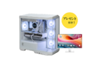 Ryzen 7 7800X3D×RTX 5070の本気構成! 見た目まで美しいSTORMゲーミングPCにモニター特典も