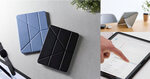 折り紙のように変形するiPadケース登場　エレコム「ORIGAMIX」発売