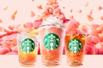スタバ、桃づくし！ 桃・桃・桃の新作ドリンク3種登場