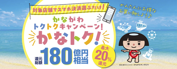 かなトク！のキャンペーンバナー