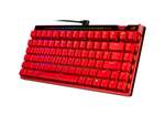 真っ赤なROGキーボード登場　「Falchion Ace 75 HE」に新色Lava Red