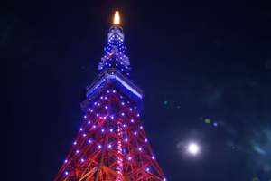 東京タワーがSAMURAI BLUEのチームカラーにライトアップ！最高の景色を目指して応援しよう！