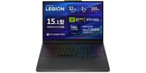 32GB・1TB・165Hz対応OLEDがデフォ。RTX 5060 Laptop GPU搭載のLenovoノートPC「Legion 5i」