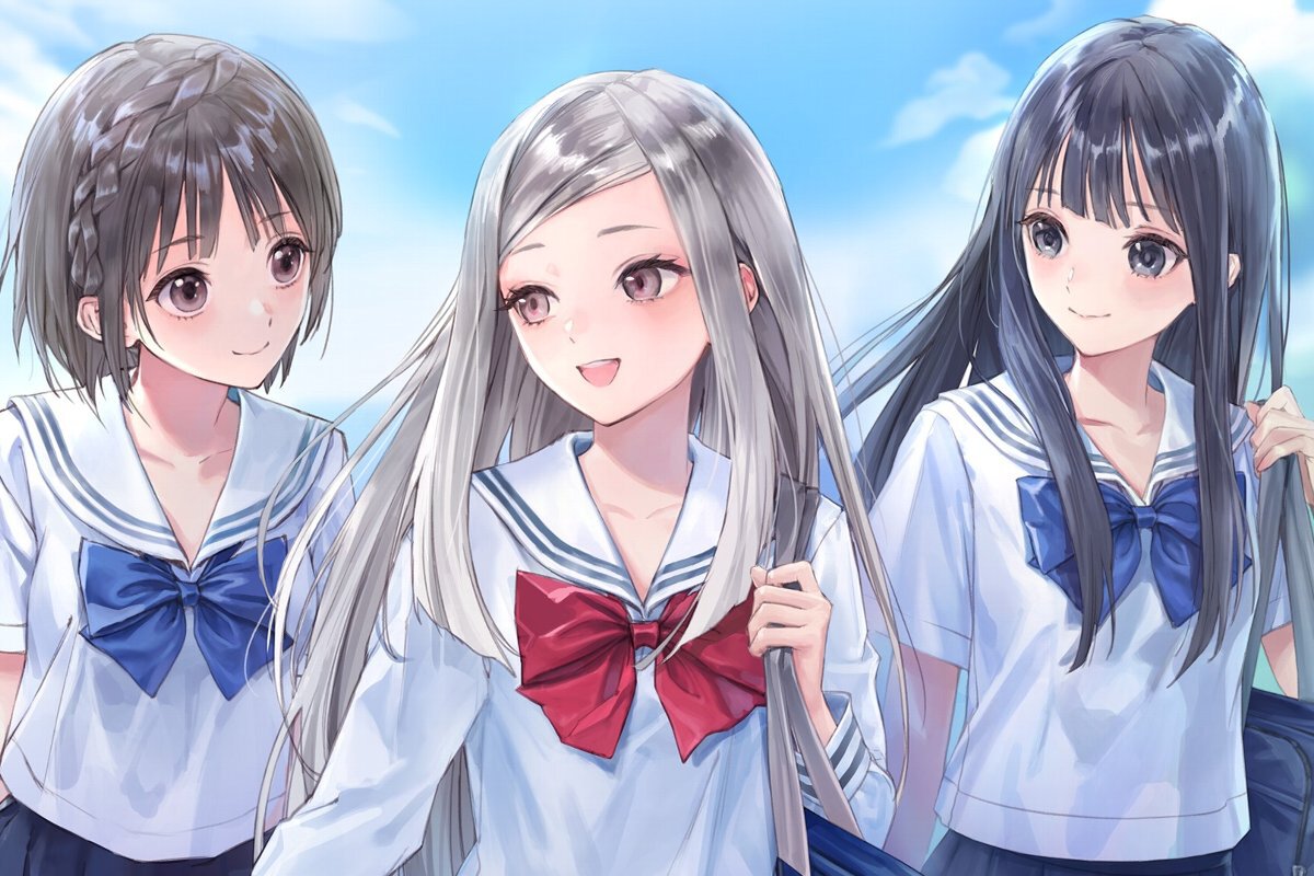 『BLUE REFLECTION Quartet: 少女たちのキセキ』のデジタルプレオーダーが開始!新規イラストも公開