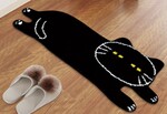 これは踏めない！　ニトリ、寝そべる猫ちゃんロングマット
