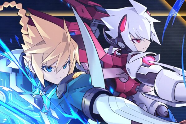 Switch 2版『蒼き雷霆 ガンヴォルト トライアングルエディション』が10