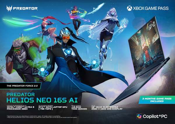 エイサー、RTX 50シリーズ搭載ゲーミングノートPC「Predator Helios」3 エイサー、RTX 50シリーズ搭載ゲーミングノートPC「Predator Helios」3