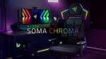 Razer初のRGBゲーミングチェア「Soma Chroma」発表　Chroma RGB連動でゲーム没入感を強化
