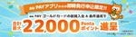 最大2万2000ポイントもらえる　au PAYカード即時発行キャンペーン開始
