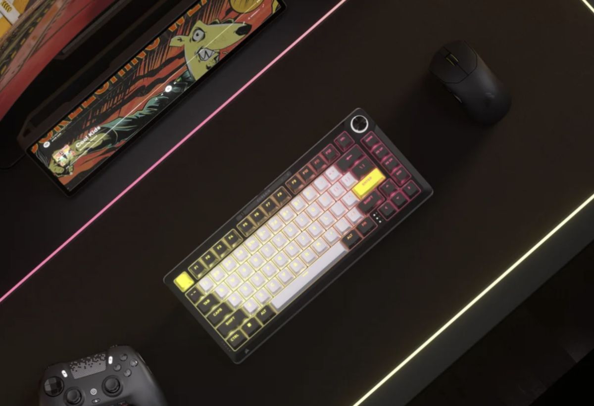 これは「趣味にできる」ゲーミングキーボード。「MAKR PRO 75 ホールエフェクトDIYキーボード」が楽しい！