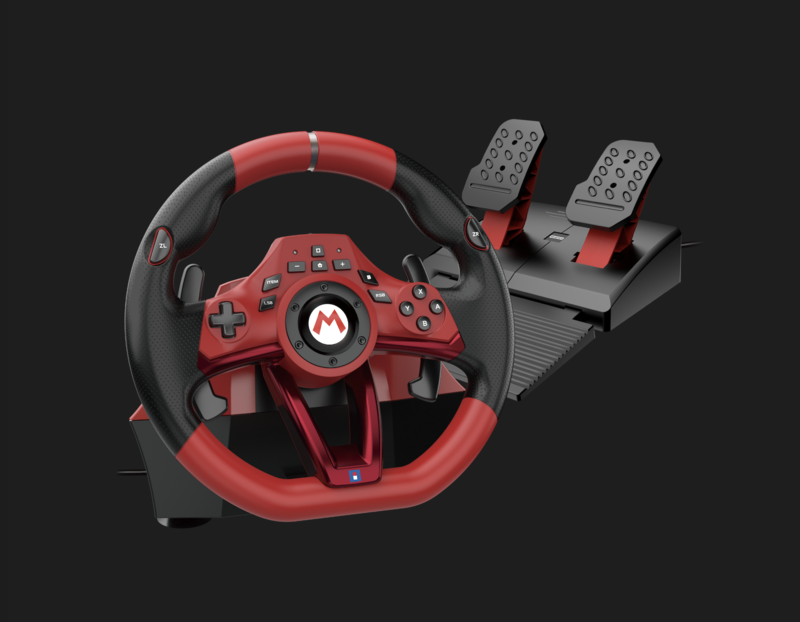 マリカーするならこれだな。「マリオカート レーシングホイール DX for