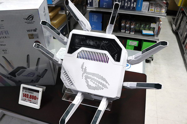 AIプロセッサーを搭載する世界初のゲーミングWi-Fiルーター！AI制御で