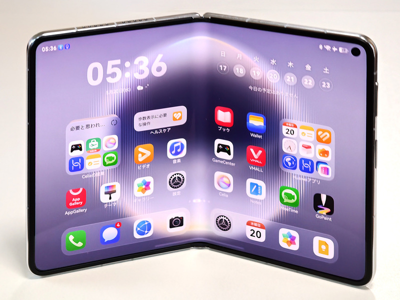 タブレットよりコレ！ 5.2mmの極薄ボディーに高画質カメラ搭載のファー