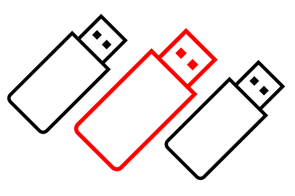 USBメモリーのアイコン