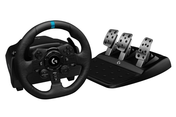 ☆新品同様☆Logicool G923d ハンコン・スタンドセット☆ Forza Horizon 6」のハンコンデビューにも最適！ Logicool「G923d」が1
