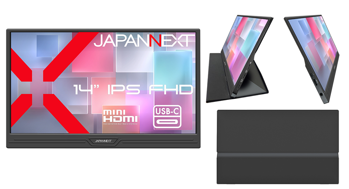 ASCII.jp：17,980円で導入できる14インチモバイルモニター JAPANNEXTが