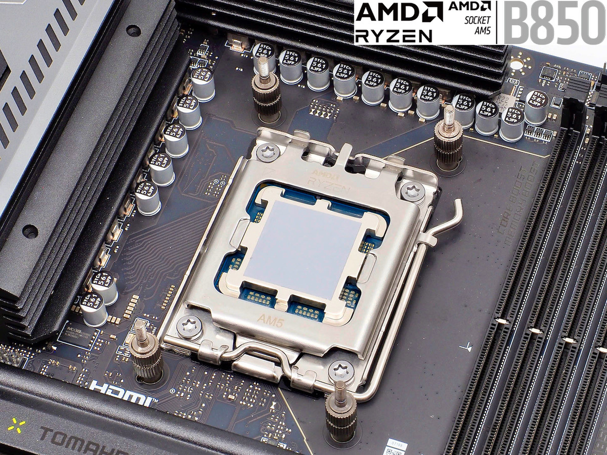 最新のAMD AM5ソケットマザーボードにスタンドオフを固定してウォーターブロックを固定する手順