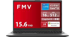 「安いスタンダードノート欲しい！」ならFMVの15.6型ノートが10万円台。Core i5・16GB搭載モデルがプライムデー対象