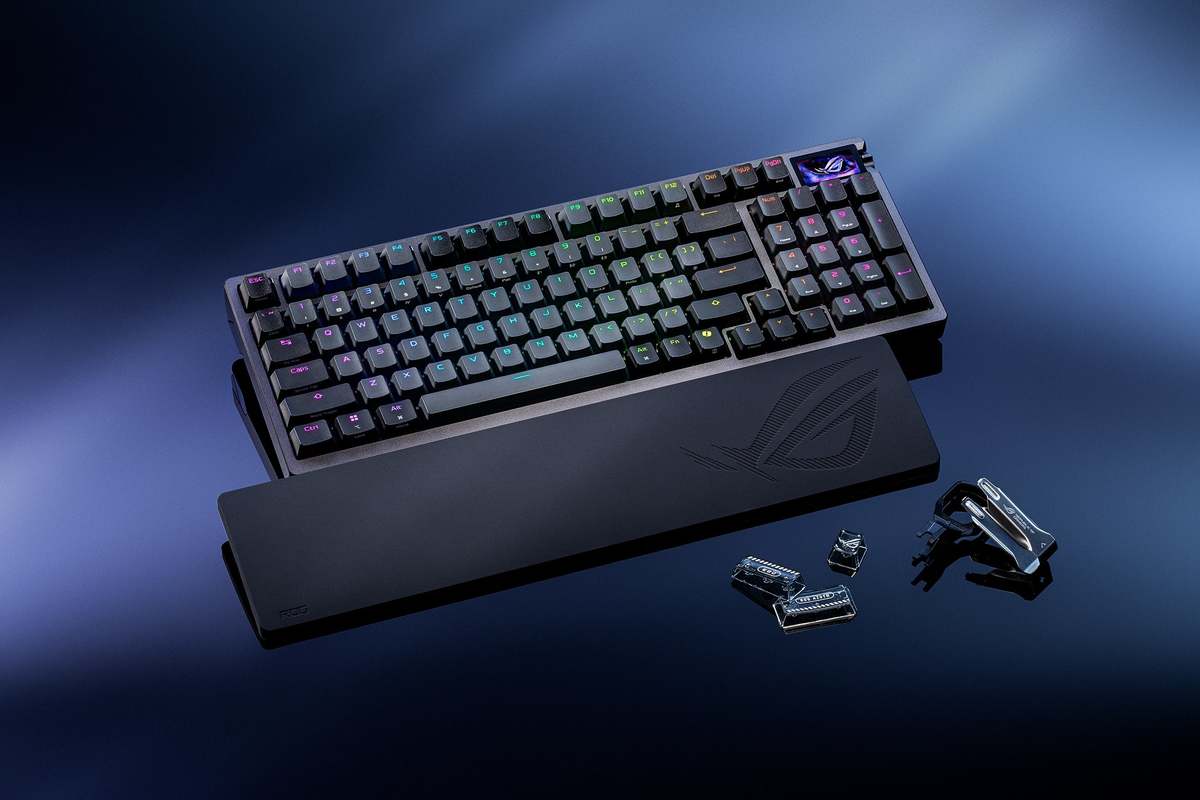 ASCII.jp：勝つためのキーボードへ ASUS「ROG Azoth 96 HE Lite Gaming