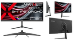 JAPANNEXT、34インチUWQHD湾曲モニター発売　USB-C 65W給電＆KVM対応