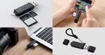 エレコム、USB-A＆USB Type-C対応のSD/microSDカードリーダーを発売 2枚同時利用に対応