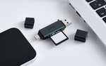 SDとmicroSDを同時に使える！ エレコム、USB Type-C・USB-A対応カードリーダーを発売