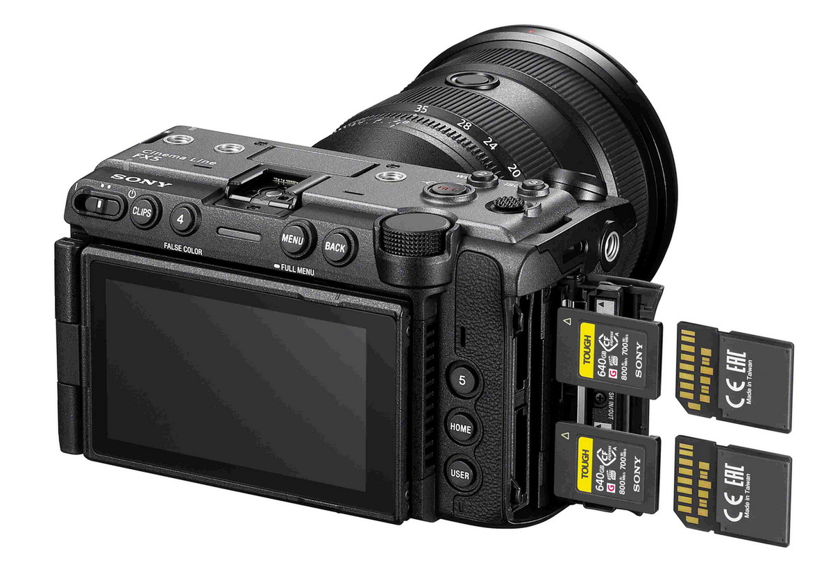ソニーがシネカメラ「FX5」発表