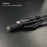 cheero、240W急速充電と8K出力に対応したUSB-Cケーブルを発売