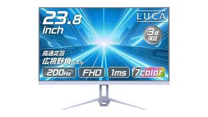 可愛いカラーと200Hz＆1msのスペックが魅力！ アイリスオーヤマの23.8型ゲーミングディスプレーが1万円台