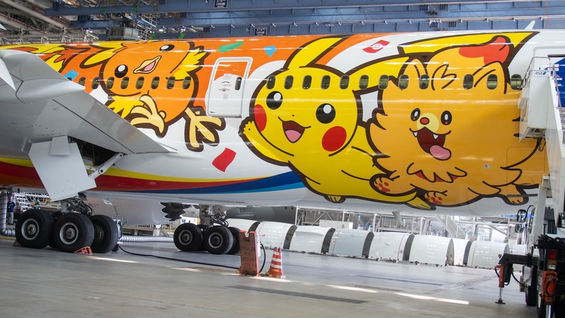 ANA新「ポケモンジェット」公開！ 機体下の”隠しギミック”が胸熱だった
