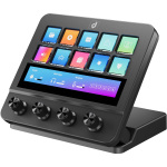 10キー×4ダイヤル搭載！「upHere N4E」登場、配信も仕事も効率化するマクロLCDパッド